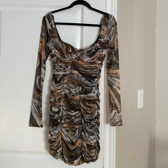 Zara drapped tulle dress - Picture 1 of 1